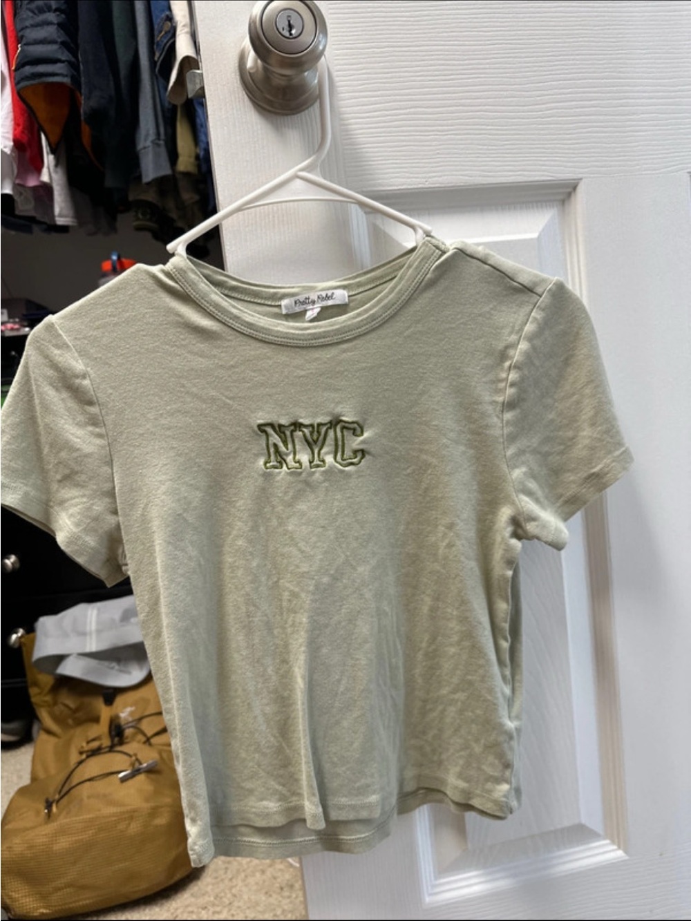 Sage Green NYC Graphic Tee